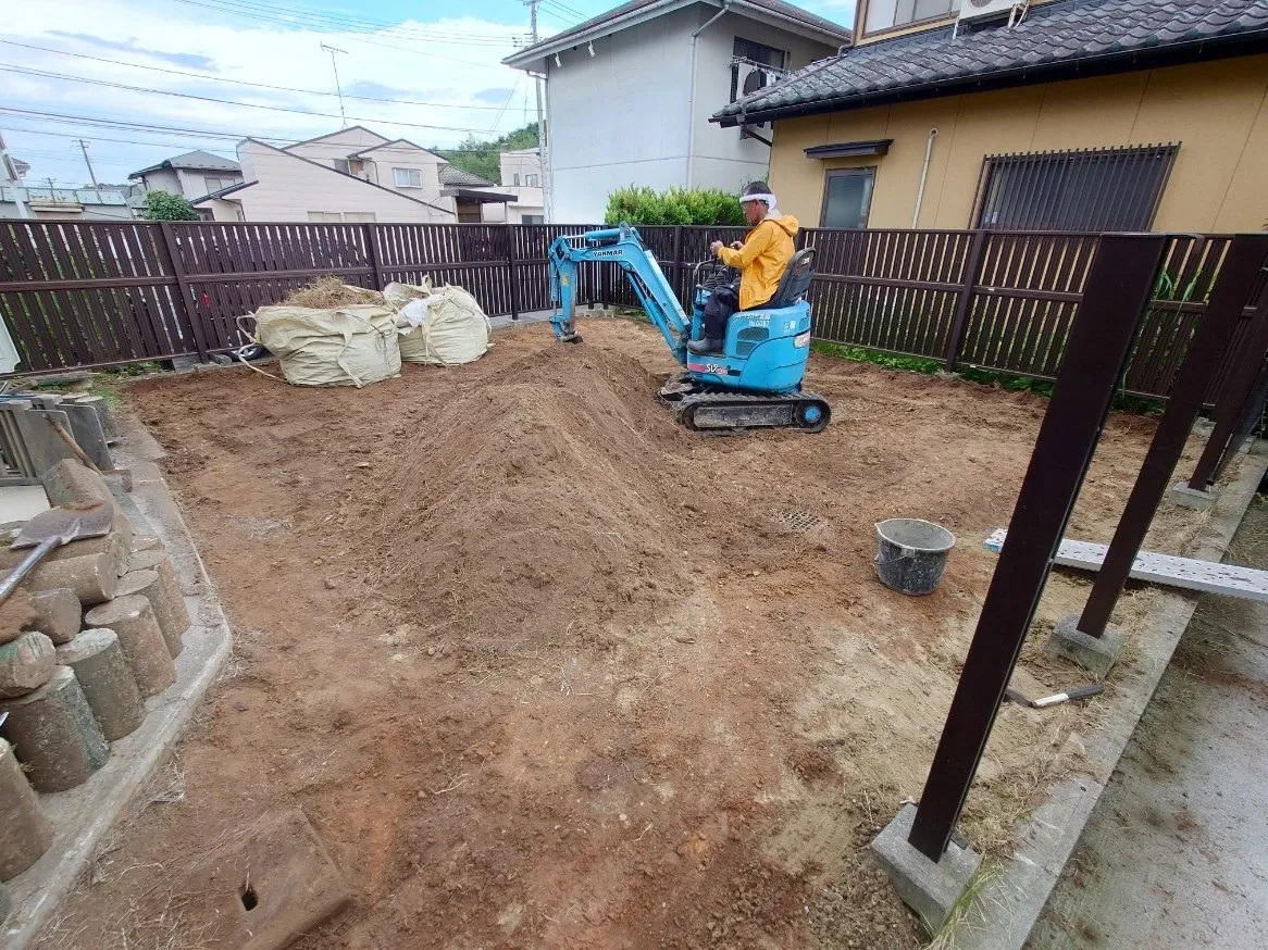 仙台市泉区北中山/外構工事