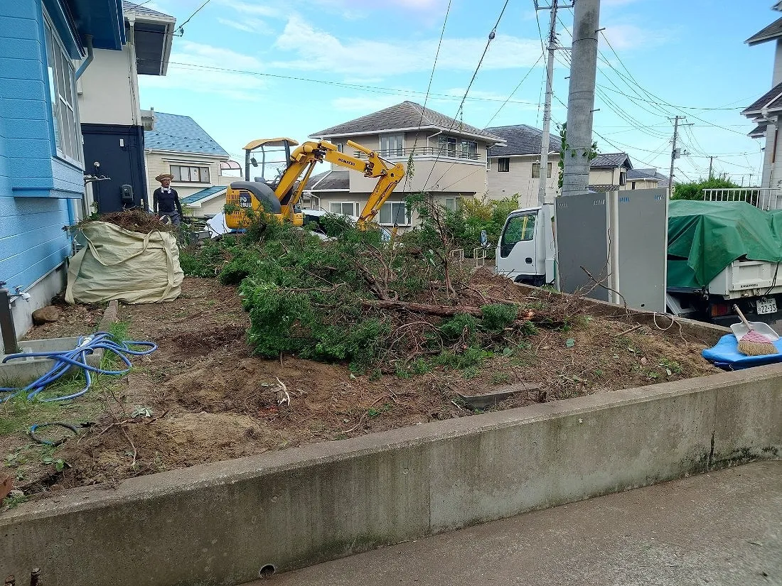 仙台市青葉区/駐車場拡張工事