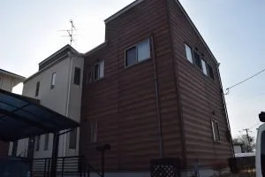 S様邸 屋根・外壁他塗装工事<br>施工前